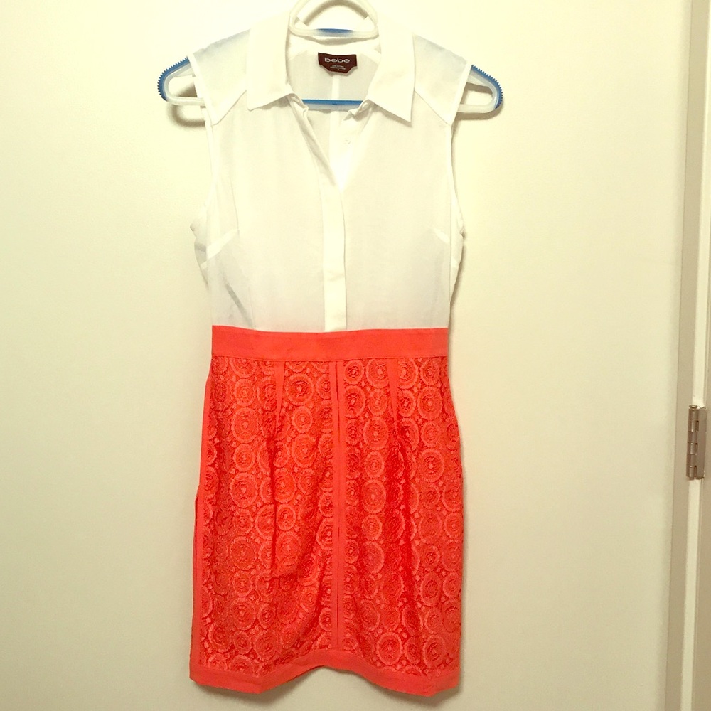 Bebe lace dress 4